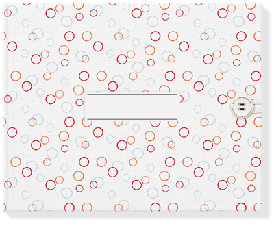 House collection - bubbles bespoke photo book fabric