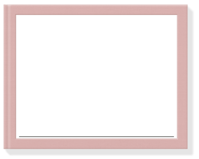Linen pale pink 9x7" photo book fabric