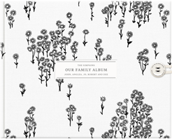 Bespoke photo book family theme preview