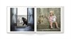 8x8 baby with dog photo 8x8 baby and pet photo