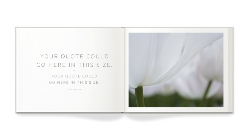 10x8 tailor made multipurpose photo book