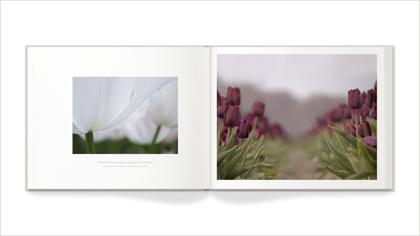 tailor made multipurpose photo book -10x8 multipurpose flowers photo book