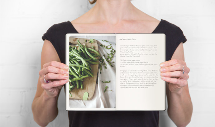 Create a Custom Recipe Photo Book | MILK Books